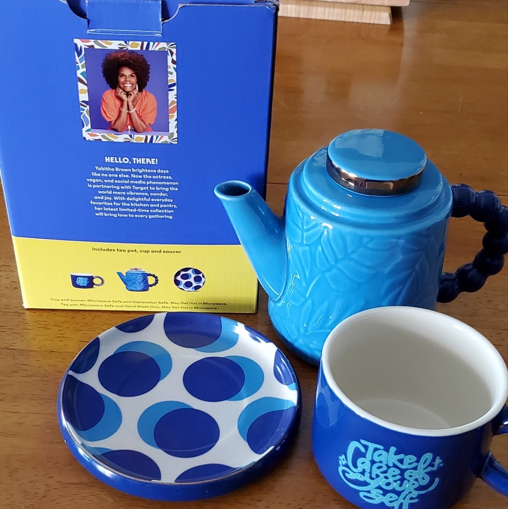 Tabitha Brown Stackable Tea Set
